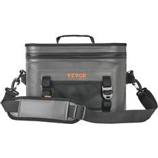 VEVOR Camping & Outdoor VEVOR Soft Cooler Bag 16 Cans Soft Sided Cooler Bag Leakproof Cooler Insulated Bag Lightweight and Portable Collapsible Cooler, Gray