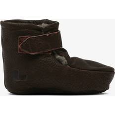 Brune Overtrekkssko Lindberg Lumi Babysko, Dark Brown, 21of22