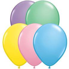 Multicolor Globos de látex Unique 10 Assorted Pastel Latex Balloons