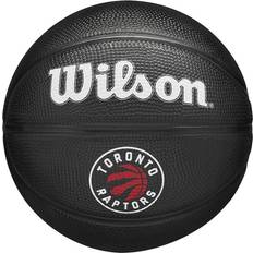 Wilson Mini pallone Team Tribute Toronto Raptors, basket unisex nero Nero