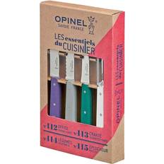 Opinel Køkkenknive Opinel i fire stykker, Deco, Essentials Knivsæt