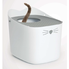 Catit pixi top entry litter box proof