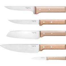 Opinel Parallèle 5pc Meat Knife Block Set Knife Set