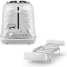 De'Longhi White Toasters De'Longhi CTJX2103.W Brillante