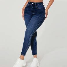 Women - XXS Jeans Shein Women Jeans - Thickened Denim