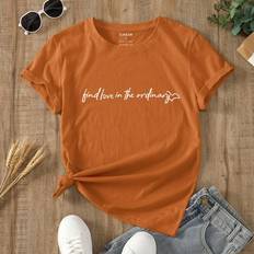 Shein Slogan Graphic Tee