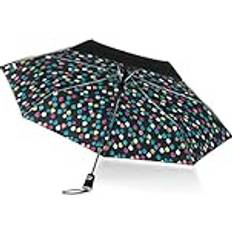 Totes Under Canopy Print Auto Open Close Raindrops