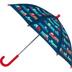 Umbrellas Wildkin Kids Umbrella for Boys and Girls Transportation Blue