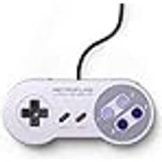 Game Controllers None Retroflag Classic Retro Wired USB Gaming Controller für PC Switch Braun Upad