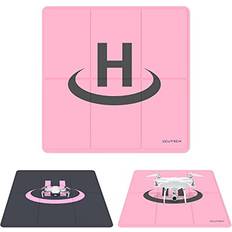 VCUTECH Drone Landing Pad 25 inch65cm for DJI Mavic 3 Mavic Air 2/2S Mavic Mini 2/1/SE Mavic 2 Pro/Zoom DJI FPV DJI Phantom Drone AccessoriesPink