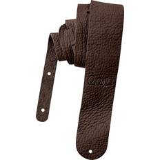 Musical Accessories PRS Signature Buffalo Reversible Guitar Strap Dark Brown 2.5 In