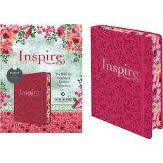 NLT Inspire Bible, Filament Enabled, Hardcover LeatherLike, Pink