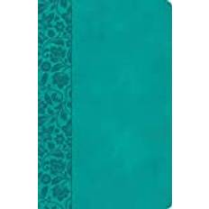 Spanish Books CSB Large Print Personal Size Reference Bible- LeatherTouch, teal