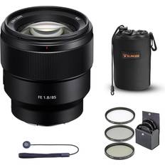 Camera Lenses Sony FE 85mm F1.8 E-Mount Lens With