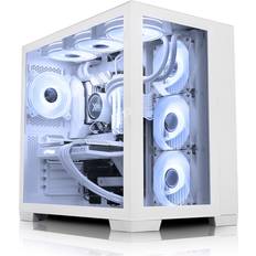 Windows 11 Desktop Computers AWD-IT AWD-IT X= CUBE White Ryzen 7 5700X NVIDIA RTX 4060
