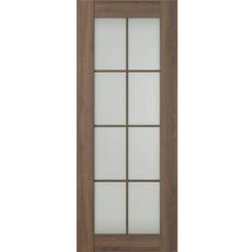 Belldinni Belldinni Vona 8-Lite Bore Frosted External Door Clear Glass L (x78.7")