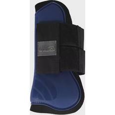 Bottines pour chevaux QHP Guêtres antérieurs pour cheval Ouvertes Bleu