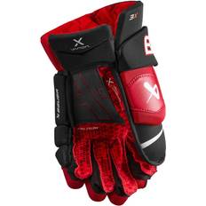 Ice Hockey Bauer Senior Vapor 3X Hockey Gloves Red/Black