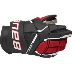 Ice Hockey Bauer Senior S23 Supreme M5 Pro Hockey Gloves Black/Red 14"