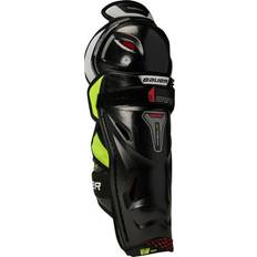 Schienbeinschoner Spieler-Schutzausrüstung Bauer S22 Vapor Hyperlite Shin Guard Jr 23/24, benbeskytter junior BLACK 11''/127-142