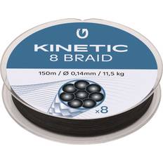 Kinetic 8 Braid Black 150m 0,20 mm