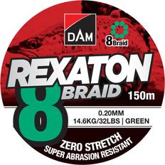 DAM Fiskeliner DAM 8 Braid 150 0,20 mm green