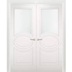 Classic External Door VDomDoors 7012 64 Handling Lite Frosted External Door L (x)