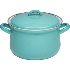 Grøn Gryder Riess Classic Nature Green Meat Pot 18 cm 2.5 L with lid 2.5 L 18 cm