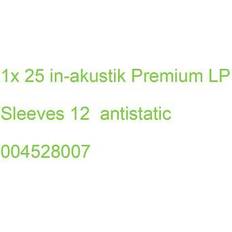 Inakustik 1x 25 in-akustik Premium LP Sleeves 12 Antistatic (Vinyl)