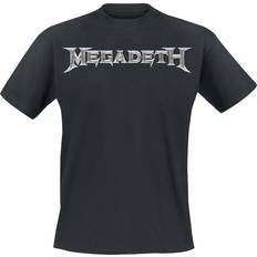Megadeth T-shirt Logo för Herr svart