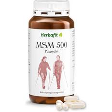 MSM Gewichtskontrolle & Detox Herbafit MSM-500 Capsules 250 Stk.