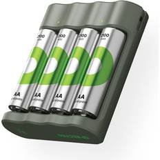 Gp recyko aa GP Batteries ReCyko USB Batterioplader 4 AA
