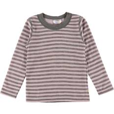 Ull T-skjorter Joha Ull Pink Stripe Genser-140