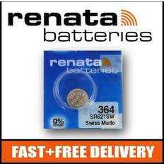 Renata 10 x 364 Watch Battery 1.55v SR621SW Official Watch Batteries