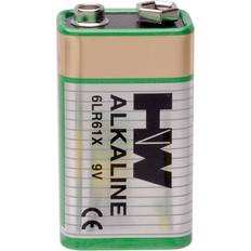 HiWatt 6LR61X Alkaline PP3 Battery