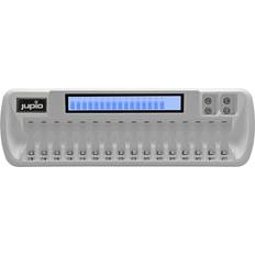 Jupio Laddare Batterier & Laddbart Jupio Master Charger II, laddare för 16 st AA/AAA-batterier och 2 st 9V-batterier