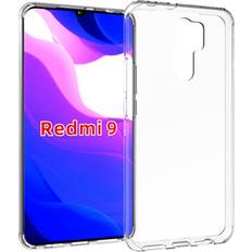 MAULUND Xiaomi Redmi 9 Flexibelt plastskal Transparent