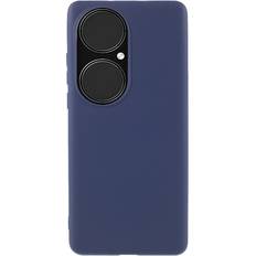 MAULUND Huawei P50 Pro Fleksibelt Mat Bagside Cover Blå