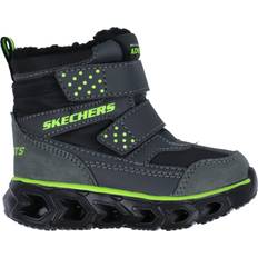 Skechers 26 Vintersko Skechers Vinterstøvler m. Lys Hypno Flash 2.0 Koksgrå/Sort Vinterstøvle