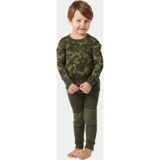 Unterwäschesets Basisschicht Helly Hansen Kids' Graphic Lifa Merino Wool Base Layer Set - Utility Gre