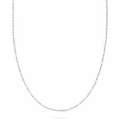 Jewellery Daisy London Tidal Twist Necklace, Silver