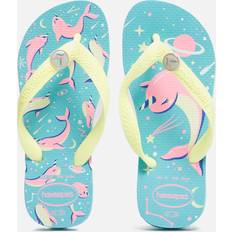 Plastique Tongs Havaianas Girls Fantasy Flip Flops Blue Kids Blau Kids