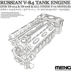 Meng SPS-028 Modellbyggtillbehör Ryska V-84 Motor