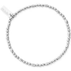 ChloBo Dainty Sparkle Bracelet - Silver