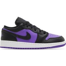 Nike Air Jordan 1 Low GS - Purple Venom/White/Black