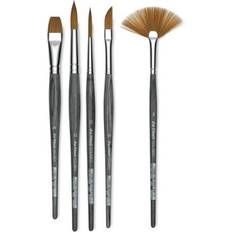 Da Vinci Colineo Synthetic Kolinsky Sable Brush Flat, Size 24, Short Handle