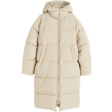 H&M Long Puffer Jacket - Beige