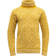 Damen - Rollkragenpullover Devold Svalbard Sweater High Neck - Yellow