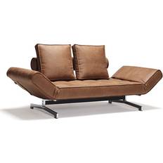 Innovation Ghia Laser Brown Sofa 178cm 2 Seater