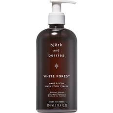 Björk & Berries Hygienartiklar Björk & Berries Hand & Body Wash White Forest 400ml